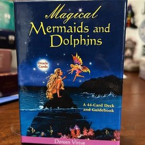 Magical Mermaids and Dolphins Oracle cards & Guidebook by Doreen Virtue